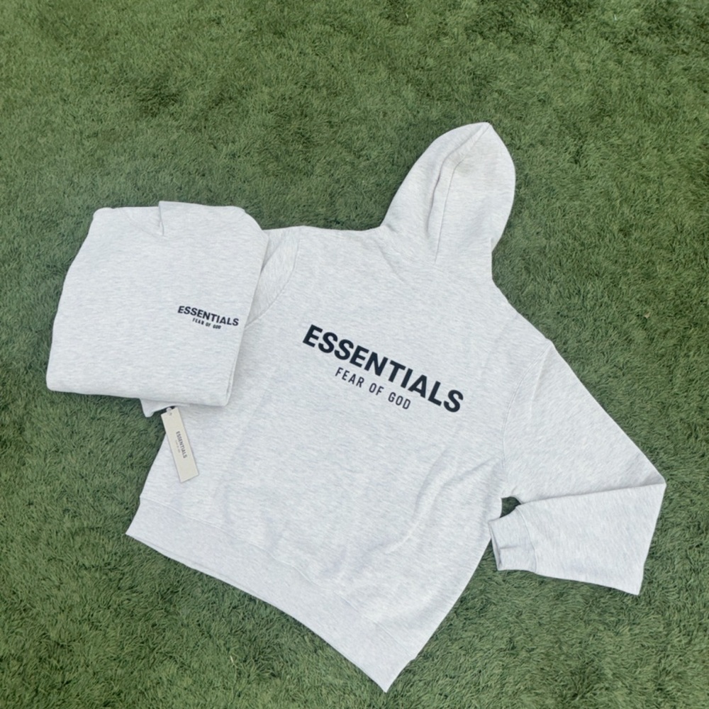 Essentials Fear of God Gray Hoodie